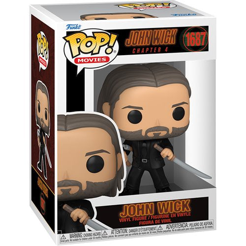 Pop! Movies: John Wick Chapter 4- John Wick with Sword and Nunchuck