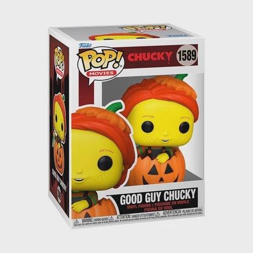 Pop! Movies: Vintage Halloween- Good Guy Chucky in Pumpkin