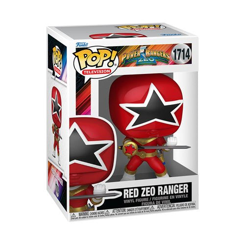 Pop! Television: Power Rangers Zeo- Red Zeo Ranger #1714 – Brads