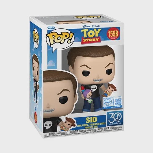 Pop! Disney: Toy Story 30th Anniversary- Sid with Buzz Lightyear and Woody (Specialty Series) #1598