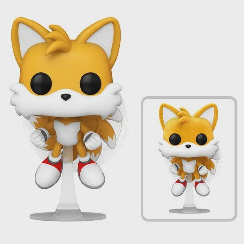 Pop! Games: Sonic the Hedgehog- Tails with Chase (Specialty Series)