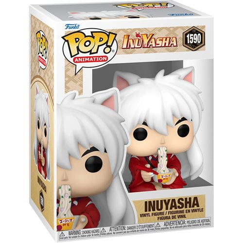 Pop! Animation: Inuyahsa- Inuyasha Eating Noodles