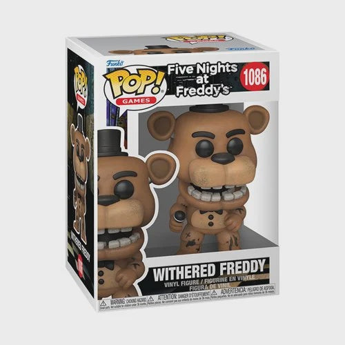 フレディー Five Nights At Freddy フィギュア pop Pop! Games: Five Nights at Freddy's- Withered Freddy – Brads Toys