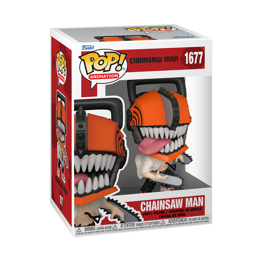 Pop! Animation: Chainsaw Man- Chainsaw Man with Chase (Available For Pre-Order)
