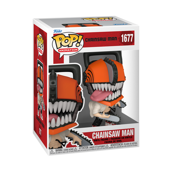 Pop! Animation: Chainsaw Man- Chainsaw Man with Chase (Available For Pre-Order)