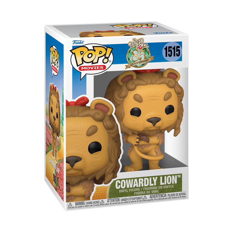 Pop! Movies #1515 The Wizard of Oz COWARDLY LION w/ Chase