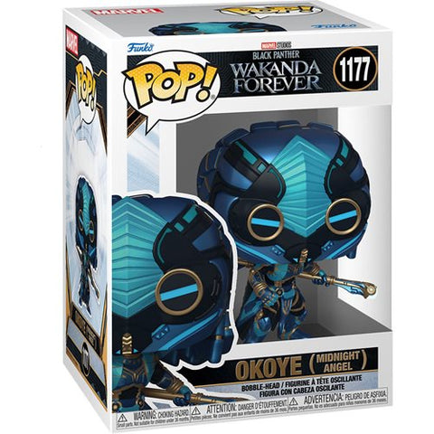 Pop! Marvel Black Panther Wakanda Forever Okoye (Midnight Angel)