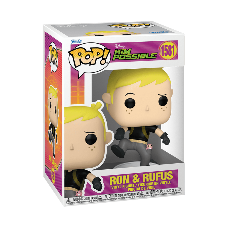 Pop! Disney: Kim Possible- Ron & Rufus
