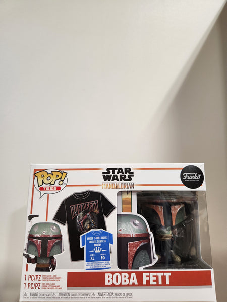 Pop! Tee BOBA FETT size XL (the Mandalorian)