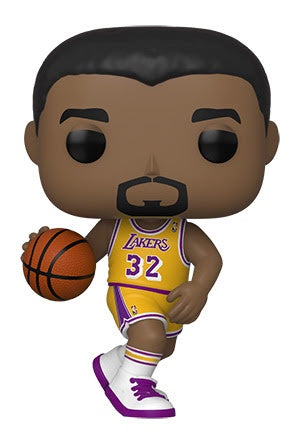 Pop! NBA Legends MAGIC JOHNSON (Lakers Home)(Available for Pre-Order) - Brads Toys