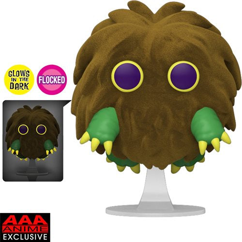 Pop! Animation: Yu-Gi-Oh!- Kuriboh (Glow in the Dark) (Flocked) AAA Anime Exclusive