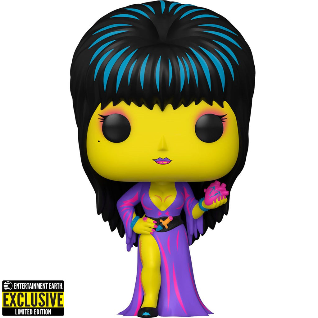 Pop! Icons: Elvira 40 Years - Elvira (Blacklight) (EE Exclusive)