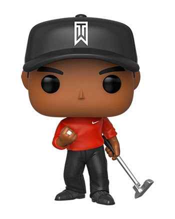 Funko Pop! Golf TIGER WOODS (Red Shirt) - Brads Toys