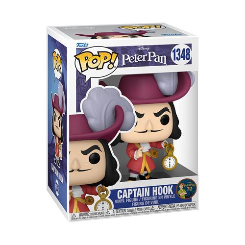 Pop! Disney: Peter Pan 70th Anniversary- Captain Hook #1348