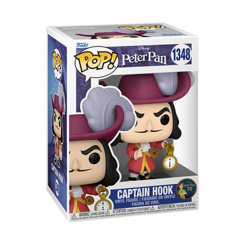 Pop! Disney: Peter Pan 70th Anniversary- Captain Hook #1348