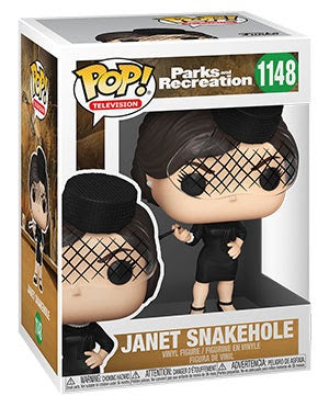 Pop! TV JANET SNAKEHOLE (Parks & Rec)(Available for Pre-Order)