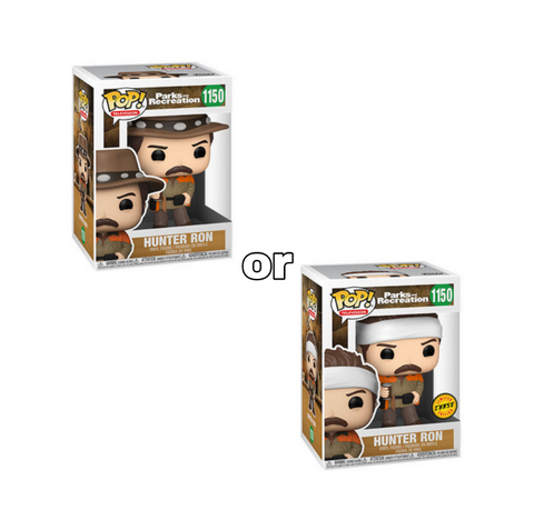 Pop! TV HUNTER RON w/Chase (Parks & Rec)(Available for Pre-Order)
