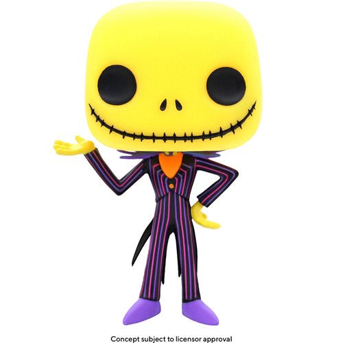 Pop! Disney JACK SKELLINGTON BLACKLIGHT (Nightmare Before Christmas)(Available for Pre-Order)