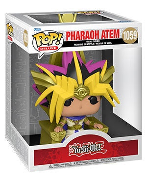Pop! Deluxe ATEM PHARAOH YUGI Metallic (Yu-Gi-Oh)(Available for Pre-Order)