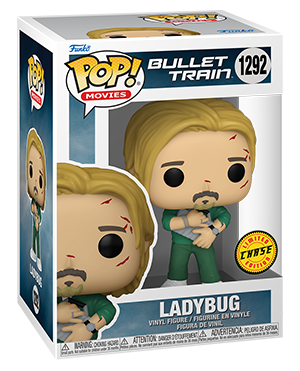 Pop! Movies #1292 LADYBUG w/Chase Variant (Bullet Train)