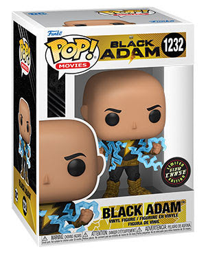 Pop! Movies: DC Black Adam - Black Adam w/Glow Chase - CLEARANCE