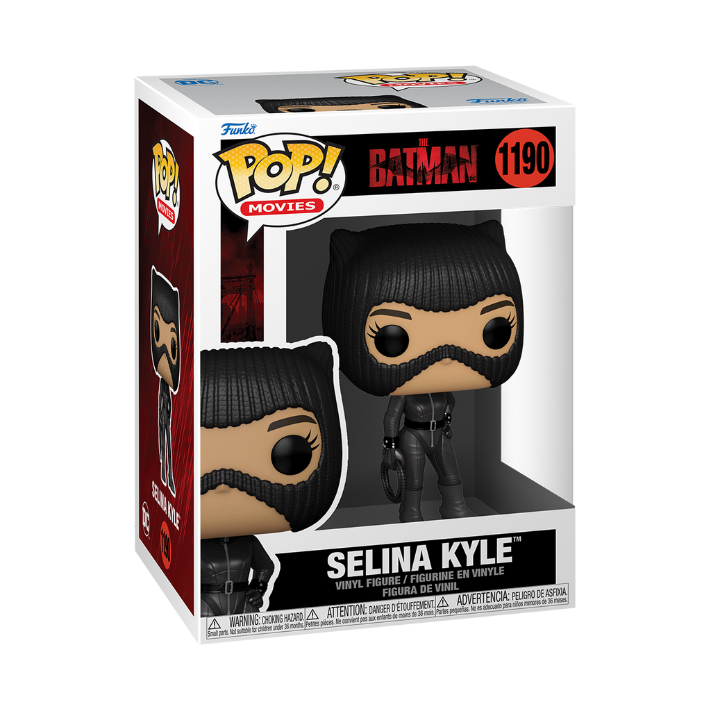 Pop! Movies SELINA KYLE w/CHASE (the Batman) - CLEARANCE!