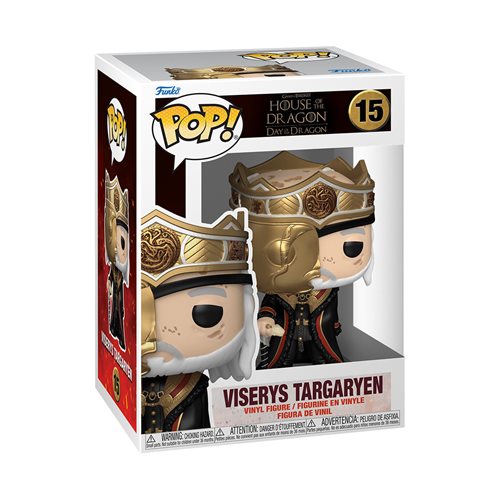 Pop! Television: House of the Dragon- Viserys Targaryen with Chase