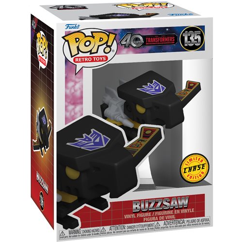 Pop! Retro Toys: Transformers 40th Anniversary- Laserbeak with Chase