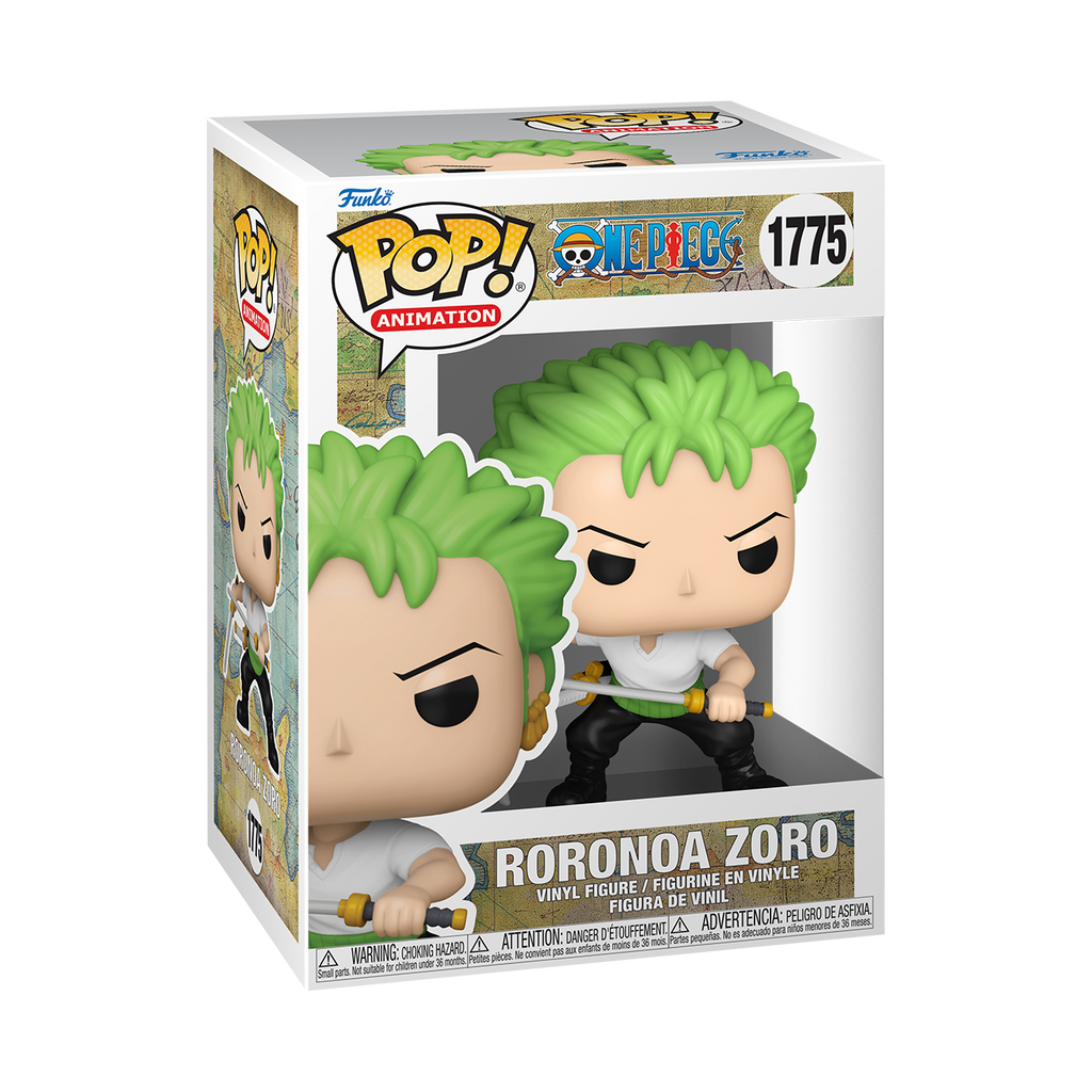 Pop! One Piece #1775 RORONOA ZORO (Refresh) w/ Chase – Brads