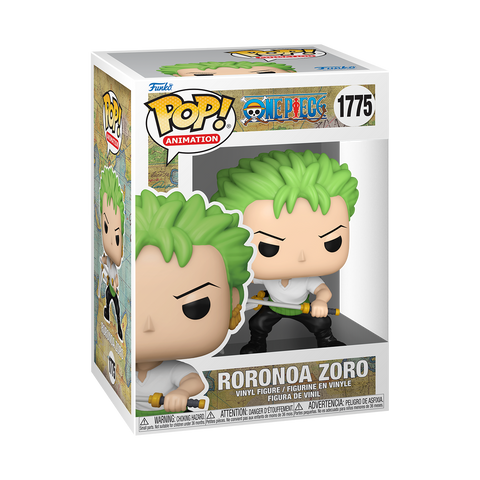 Pop! One Piece #1775 RORONOA ZORO (Refresh) w/ Chase – Brads Toys Pop! One Piece #1775 RORONOA ZORO (Refresh) w/ Chase – Brads Toys