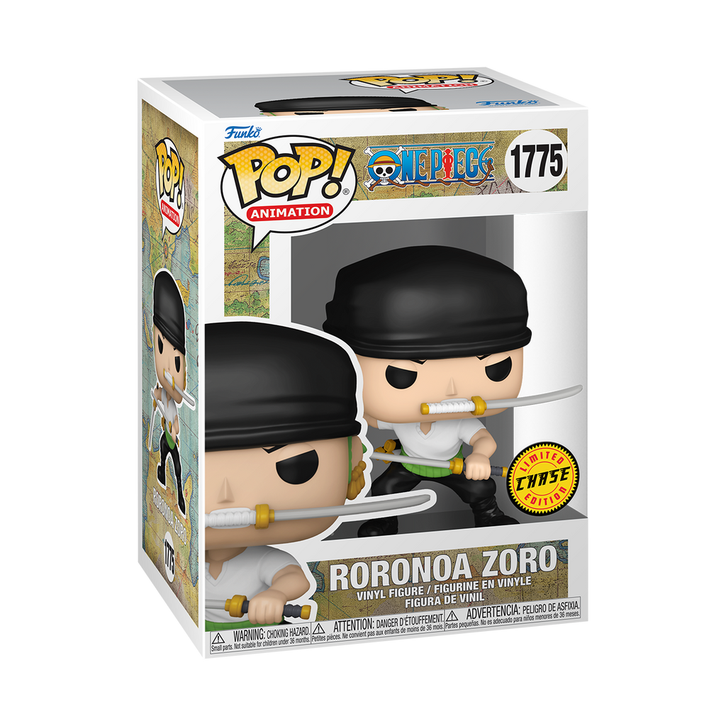 Pop! One Piece #1775 RORONOA ZORO (Refresh) w/ Chase – Brads Toys Pop! One Piece #1775 RORONOA ZORO (Refresh) w/ Chase – Brads Toys