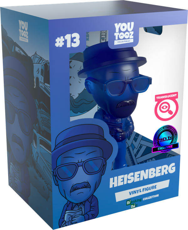 YouTooz Blue Translucent Heisenberg BRAD'S TOYS EXCLUSIVE 750pcs