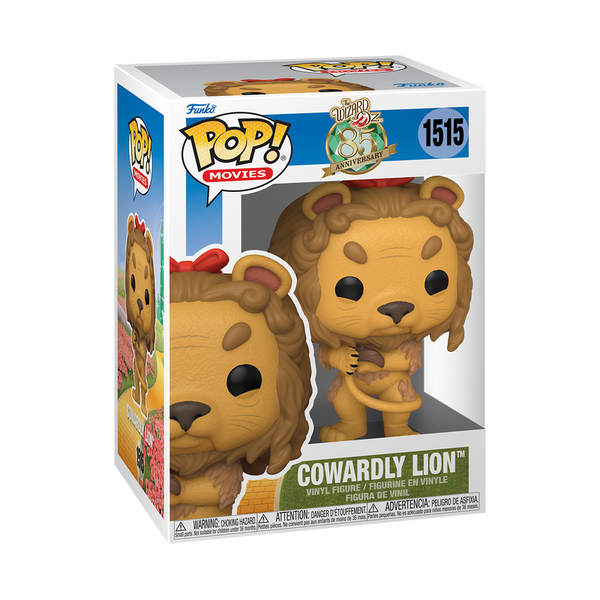 Pop! Movies #1515 The Wizard of Oz COWARDLY LION w/ Chase