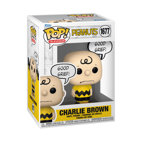 Pop! Television: Peanuts- Charlie Brown (Good Grief)