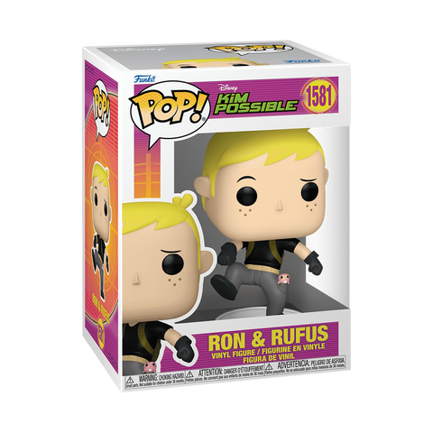 Pop! Disney: Kim Possible- Ron & Rufus