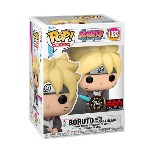 Pop! Animation BORUTO w/CHAKRA BLADE w/Glow Chase (AAA Anime Exclusive) - CLEARANCE
