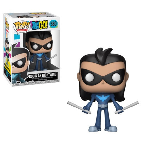 Funko Pop! Television #580 ROBIN as Nightwing (Teen Titans Go!) - Brads Toys