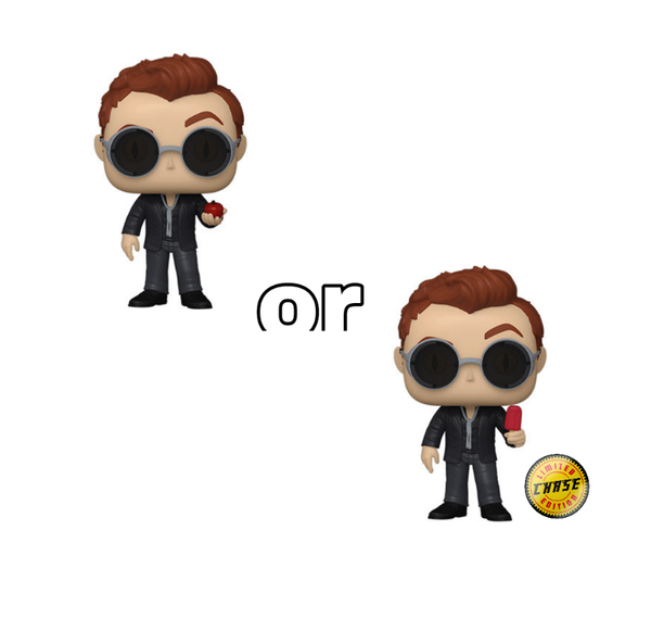 Pop! TV CROWLEY w/APPLE Chase (Good Omens)(Available for Pre-Order)