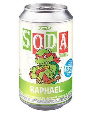 Vinyl Soda RAPHAEL w/Glow Chase (TMNT)(Available for Pre-Order)