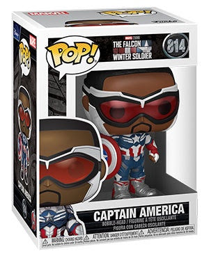 Pop! Marvel CAPTAIN AMERICA #814 (Falcon & the Winter Soldier)(Available for Pre-Order)