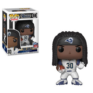 Funko Pop! Football #58 TODD GURLEY White Jersey (Los Angeles Rams) - Brads Toys
