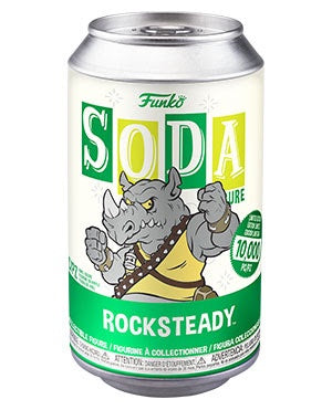 Vinyl Soda ROCKSTEADY w/Chase (TMNT)(Available for Pre-Order)