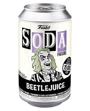 Vinyl Soda BEETLEJUICE w/Glow Chase (Beetlejuice)(Available for Pre-Order)