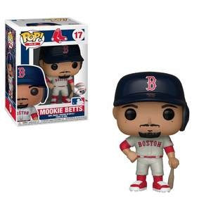 Funko Pop MLB #17 MOOKIE BETTS Away Jersey (Red Sox) - Brads Toys