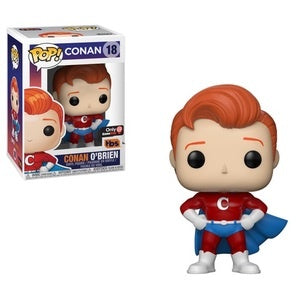 Funko Pop! Conan #18 CONAN O'BRIEN Super Suit Gamestop Exclusive - Brads Toys