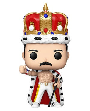 Pop! Rocks FREDDIE MERCURY KING (Queen)(Available for Pre-Order)