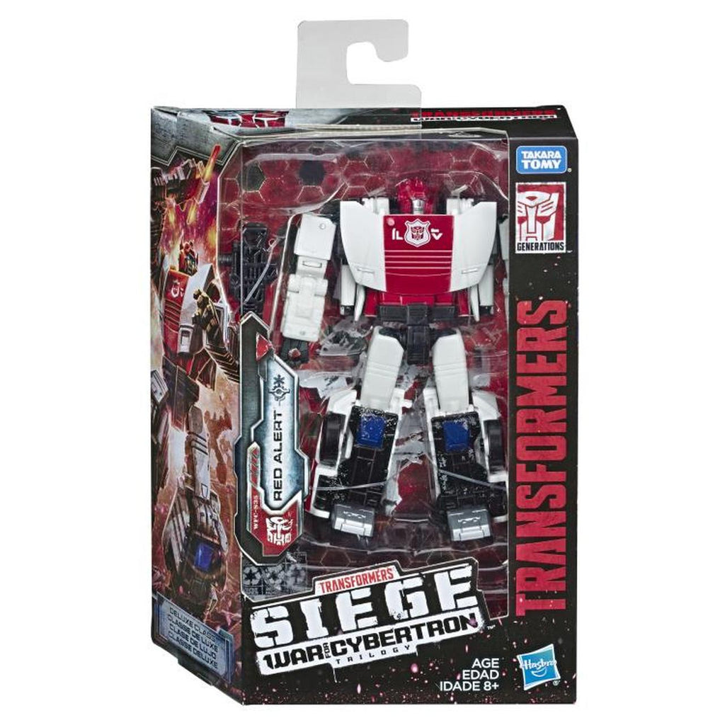 Transformers Siege War for Cybertron Deluxe Class RED ALERT - Brads Toys