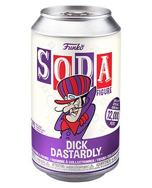Vinyl Soda DASTARDLY w/Chase (Hanna Barbera)(Available for Pre-Order)