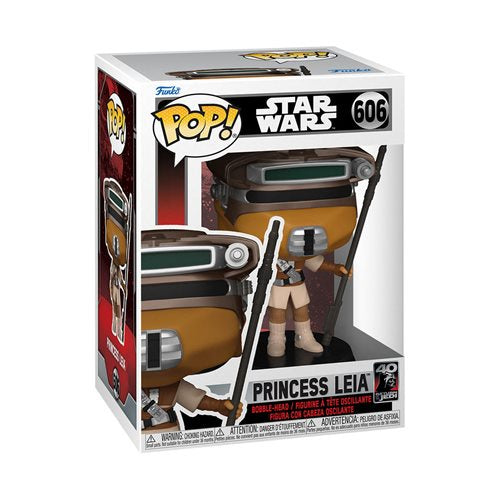 Pop! Star Wars RotJ 40th- Princess Leia (Boushh) #606