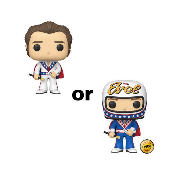 Pop! Icons EVEL KNIEVEL wearing Cape w/Chase Variant (Available for Pre-Order)